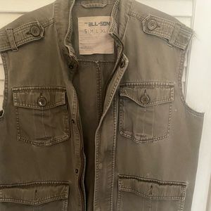 Dark Khaki Denim Jackets